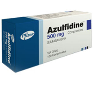 Azulfidine Sulfasalazine 500mg Tablets