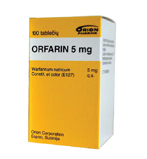 Coumadin Warfarin 5mg Tablets