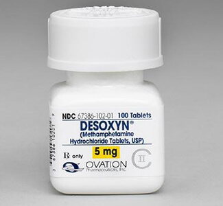 Desoxyn 5mg methamphetamine Hcl 5mg