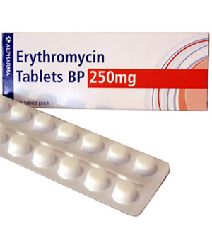 Erythromycin 250mg Tablets