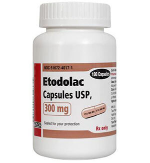 Etodolac 300mg Capsules