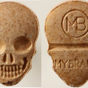 Gold Skull 320mg MDMA