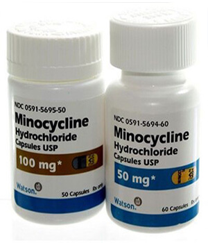 Minocycline 100mg capsules