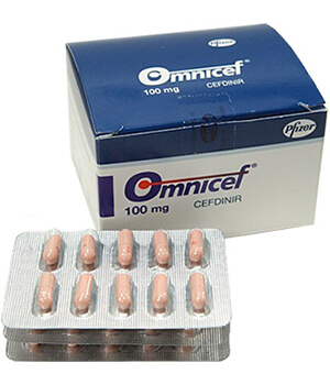 Omnicef 100mg Capsules