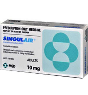 Singulair 10mg Tablets