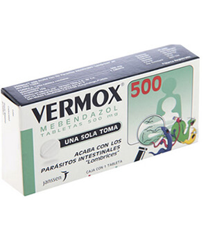 Vermox 500mg Tablets