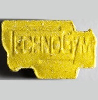 Yellow And White Technogym 330mg MDMA