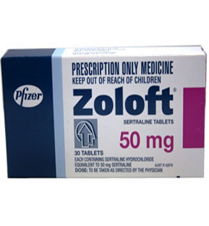 Zoloft 50mg Tablets